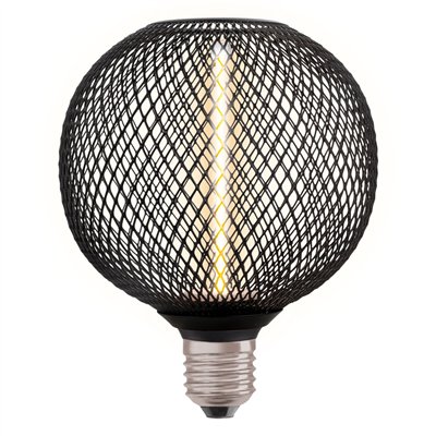 DECOR STRAW FILAMENT LAMP IN METAL HOUSING 3.5W 818 E27