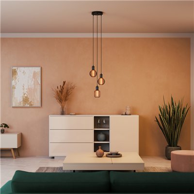 DECOR STRAW FILAMENT LAMP IN METAL HOUSING 3.5W 818 E27