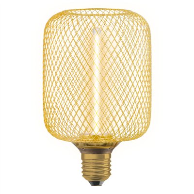 DECOR STRAW FILAMENT LAMP IN METAL HOUSING 3.5W 818 E27