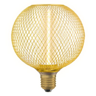 DECOR STRAW FILAMENT LAMP IN METAL HOUSING 3.5W 818 E27