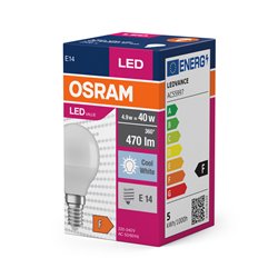 LED VALUE CLASSIC P 4.9W 840 Frosted E14