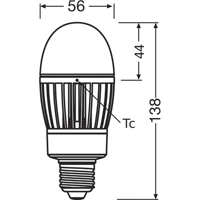 HQL LED P 1800LM 14.5W 827 E27