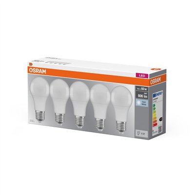 LED BASE CLASSIC A 8W 840 Frosted E27