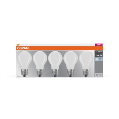 LED BASE CLASSIC A 7W 840 Frosted E27