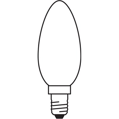 LED BASE CLASSIC B 5.9W 827 Frosted E14