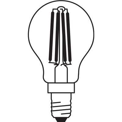 LED BASE CLASSIC P 4W 840 Clear E14