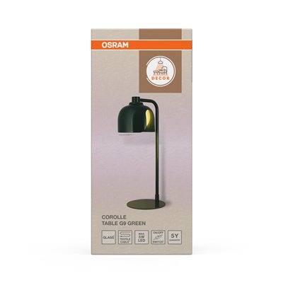 Decor Corolle Table G9 Green