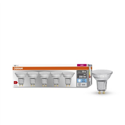 LED BASE PAR16 4.3W 840 GU10