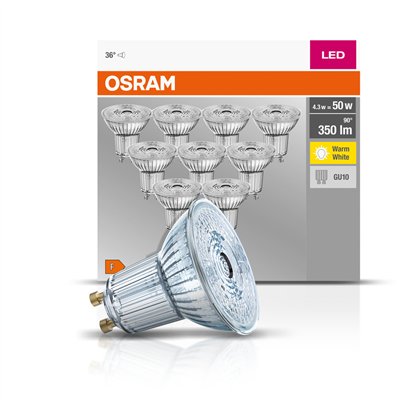 LED BASE PAR16 4.3W 827 GU10