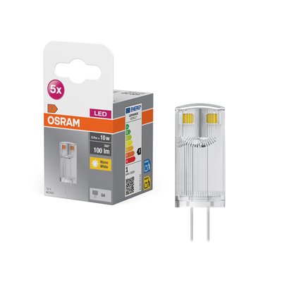 LED BASE PIN G4 12 V 0.9W 827 Clear G4