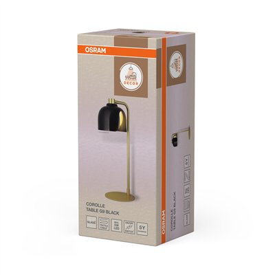 Decor Corolle Table G9 Black