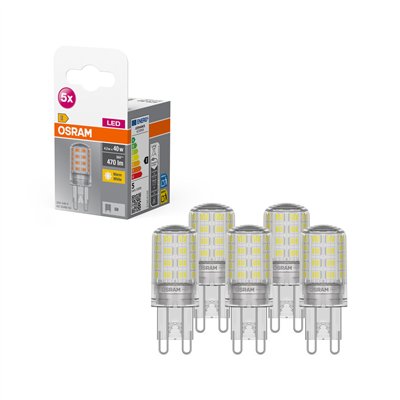 LED BASE PIN G9 4.2W 827 Clear G9