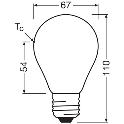 LED CLASSIC A DIM CRI97 S 13.8W 927 Frosted E27