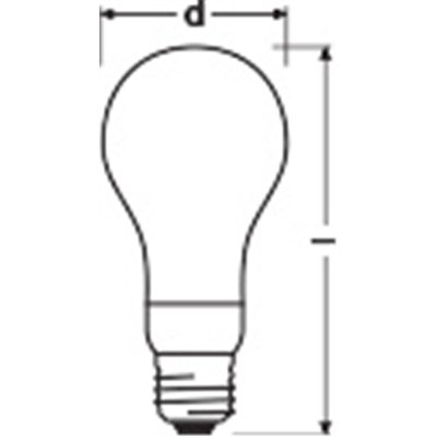 LED CLASSIC A DIM P 18W 827 Frosted E27