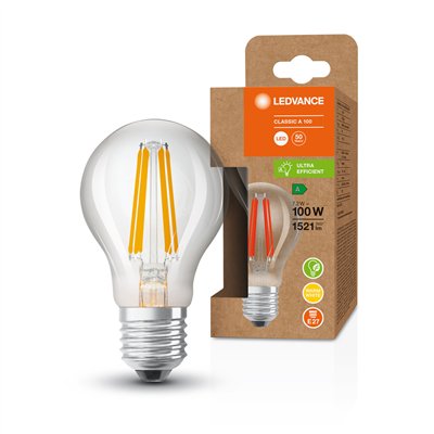 LED CLASSIC A ENERGY EFFICIENCY A S 7.2W 830 Clear E27