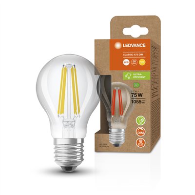 LED CLASSIC A ENERGY EFFICIENCY B DIM S 5.7W 827 Clear E27