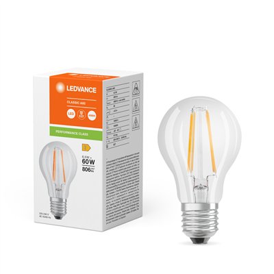LED CLASSIC A P 6.5W 840 Clear E27