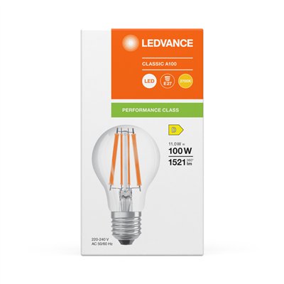 LED CLASSIC A P 11W 827 Clear E27