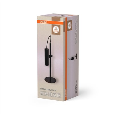 Decor Drums Table GU10 Black