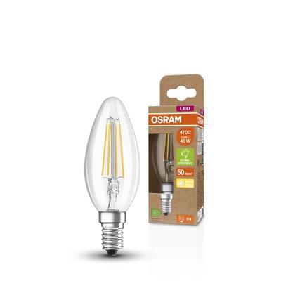 LED CLASSIC B ENERGY EFFICIENCY B 2.5W 827 Clear E14