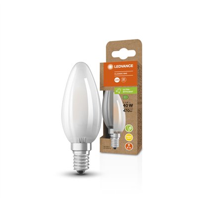 LED CLASSIC B ENERGY EFFICIENCY B S 2.5W 827 Frosted E14