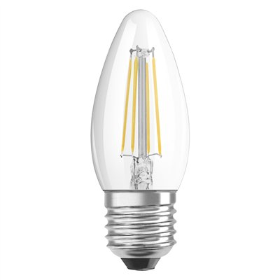 LED CLASSIC B P 4W 827 Clear E27