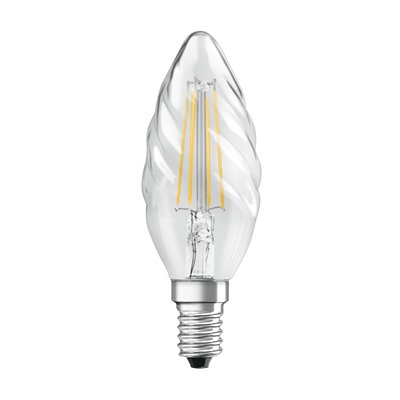 LED CLASSIC BW P 4W 827 Clear E14