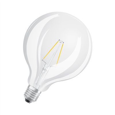 LED CLASSIC GLOBE P 2.5W 827 Clear E27