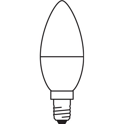 LED CLASSIC LAMPS FROSTED S 2.9W 927 Frosted E14