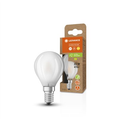 LED CLASSIC P ENERGY EFFICIENCY C DIM S 2.9W 827 Frosted E14