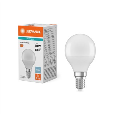 LED CLASSIC P V 4.9W 865 Frosted E14