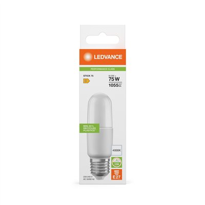 LED CLASSIC STICK P 9.5W 840 Frosted E27