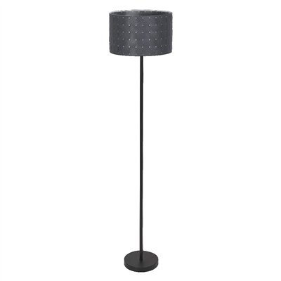 Decor Felt Weaving Cans Standing Floor E27 Dark Gray