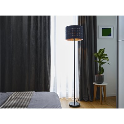 Decor Felt Weaving Cans Standing Floor E27 Dark Gray