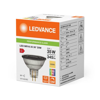 LED MR16 DIM P 5W 930 GU5.3