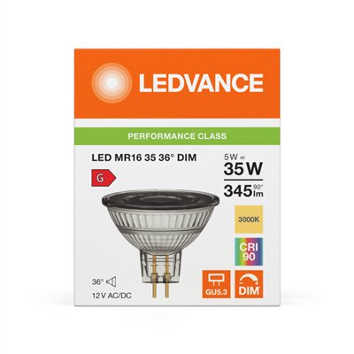 LED MR16 DIM P 5W 930 GU5.3
