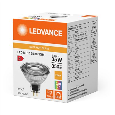 LED MR16 DIM S 5.3W 927 GU5.3
