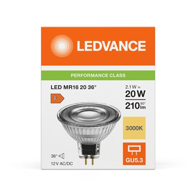 LED MR16 P 2.1W 830 GU5.3