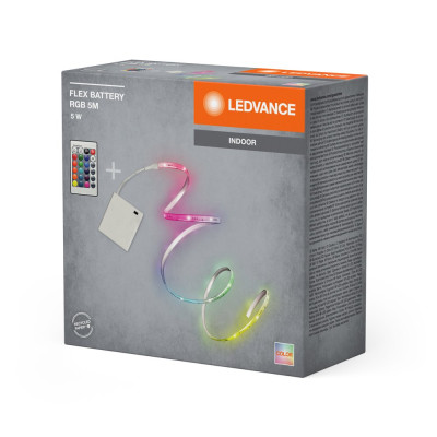 BATTERY STRIPS RGB 5M RGB Remote Control