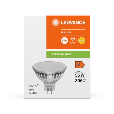 LED MR16 P 4.3W/827 GU5.3