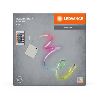 BATTERY STRIPS RGB 5M RGB Remote Control