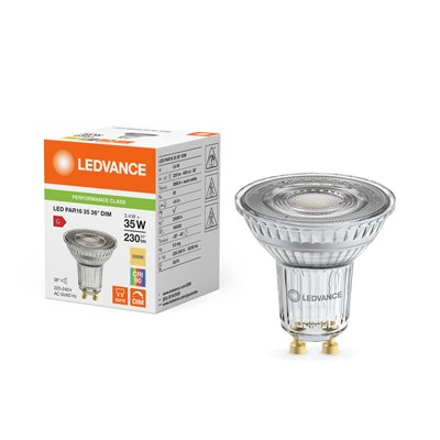 LED PAR16 DIM P 3.4W 930 GU10