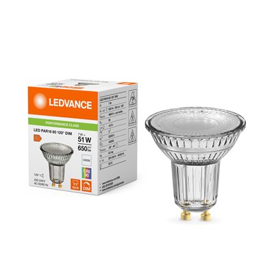 LED PAR16 DIM P 7W 940 GU10