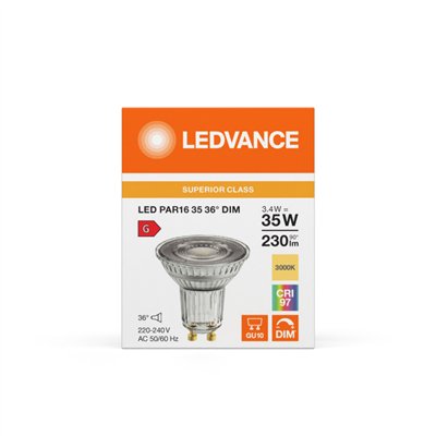 LED PAR16 DIM S 3.4W 930 GU10