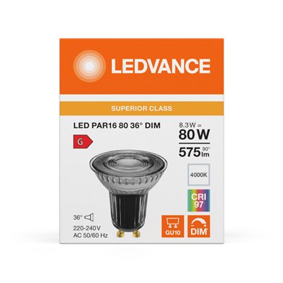 LED PAR16 DIM S 8.3W 940 GU10