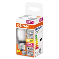 LED SUPERSTAR PLUS CLASSIC P FILAMENT 3.4W 927 Frosted E27