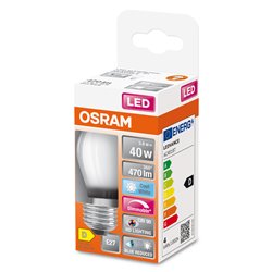 LED SUPERSTAR PLUS CLASSIC P FILAMENT 3.4W 940 Frosted E27