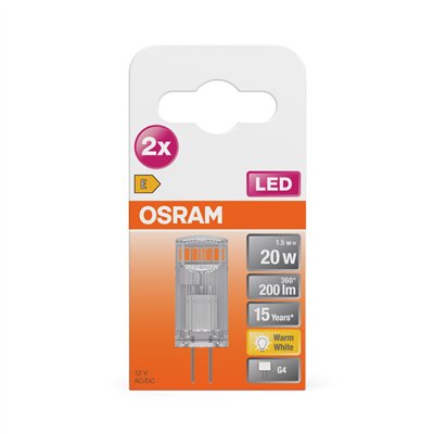 LED PIN 12 V 1.5W 827 Clear G4