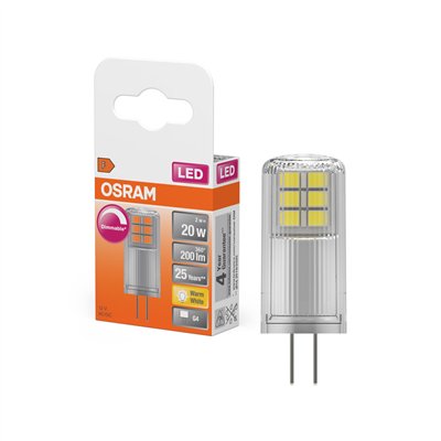 LED PIN 12 V DIM 2W 827 Clear G4