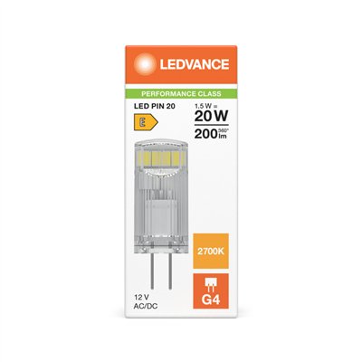 LED PIN 12V P 1.5W 827 Clear G4